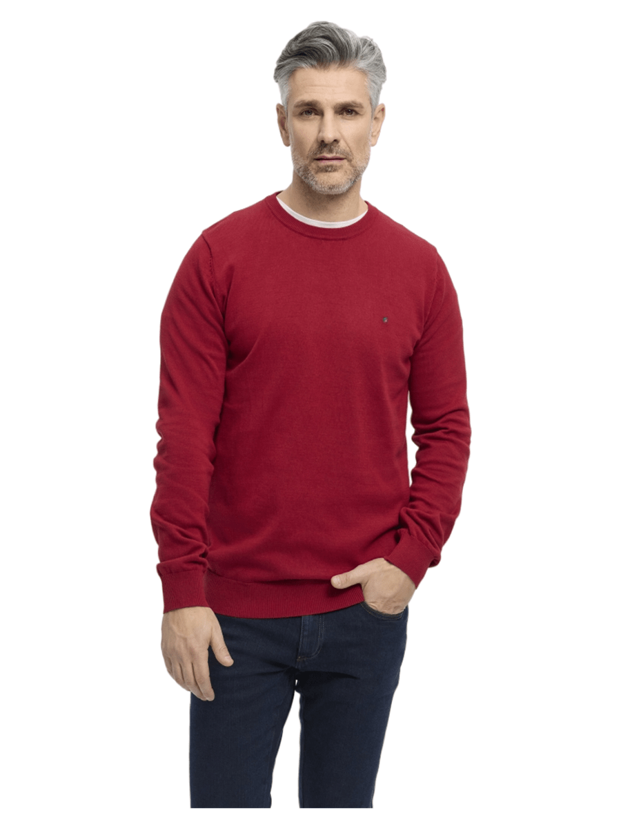 REDGREEN Strik & Sweat 151600002-darkred_M - Bygholm Menswear